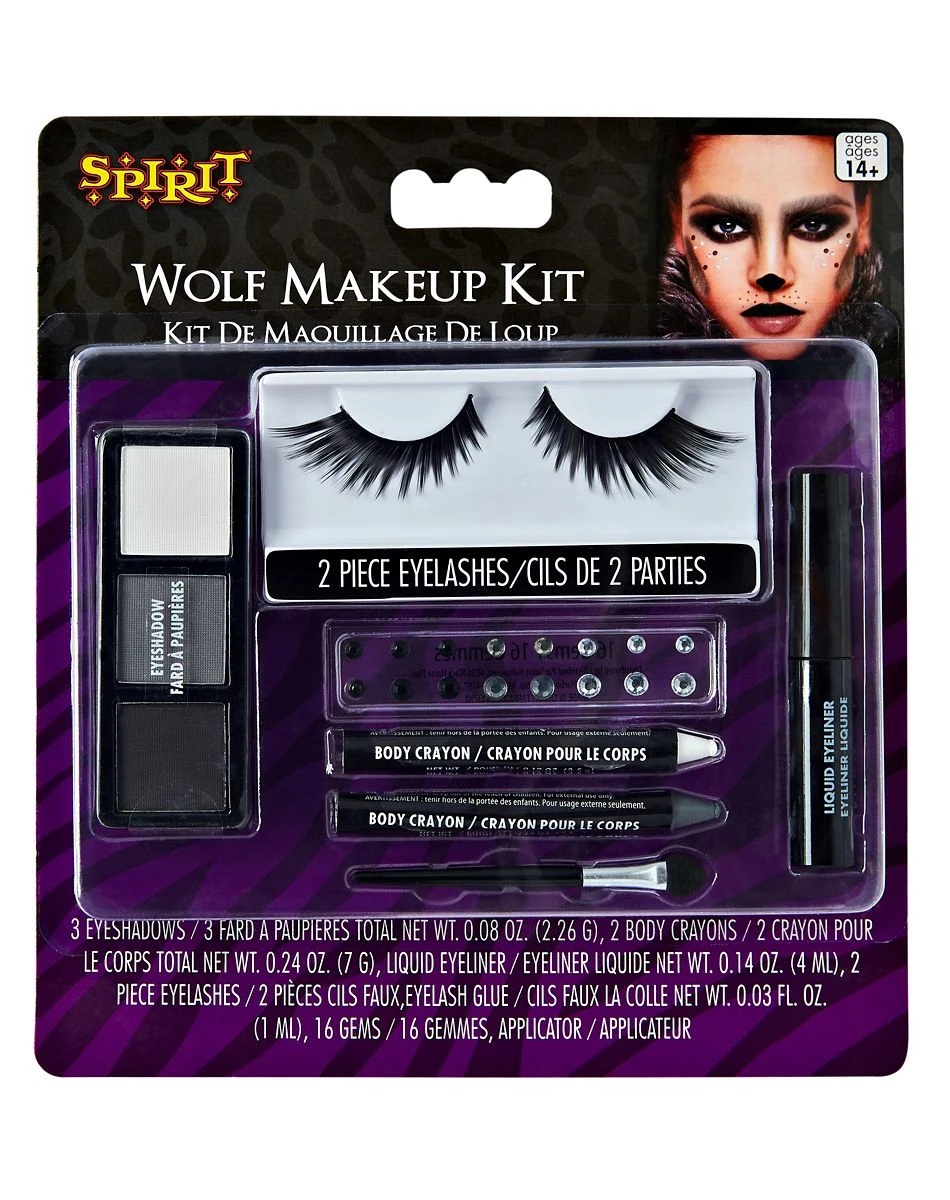 Spirit Halloween Wolf Makeup Kit 3 Spirit Halloween Wolf Makeup Kit - Image 3