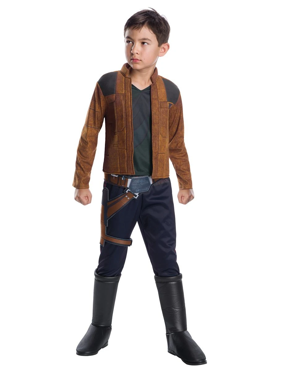 Spirit Halloween Kids Han Solo Deluxe - Solo: A Star Wars Story 1 Spirit Halloween Kids Han Solo Deluxe - Solo: A Star Wars Story
