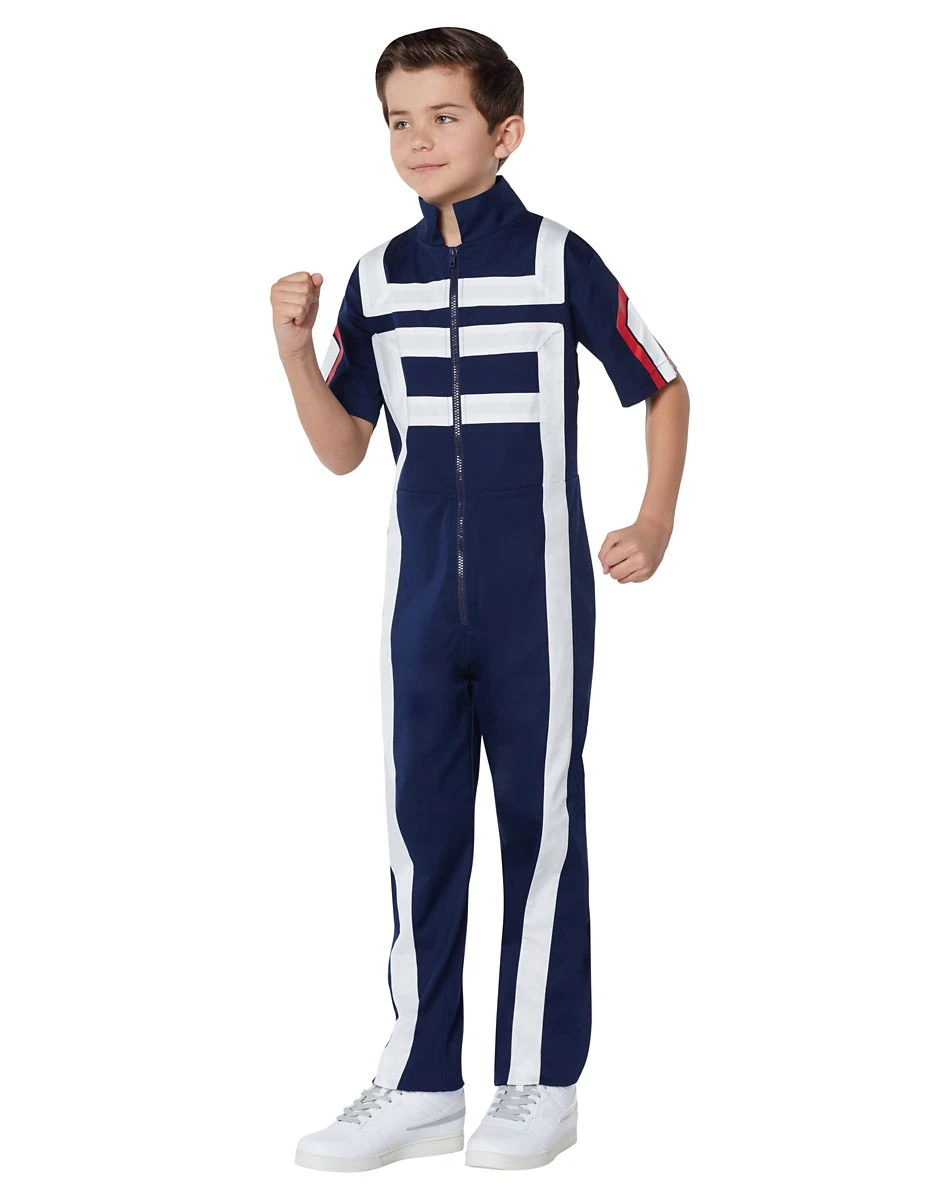 Spirit Halloween Kids My Hero Academia Jumpsuit Costume 1 Spirit Halloween Kids My Hero Academia Jumpsuit Costume