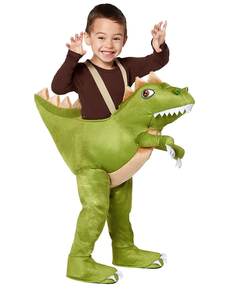 Spirit Halloween Toddler Dinosaur Piggyback Costume 1 Spirit Halloween Toddler Dinosaur Piggyback Costume