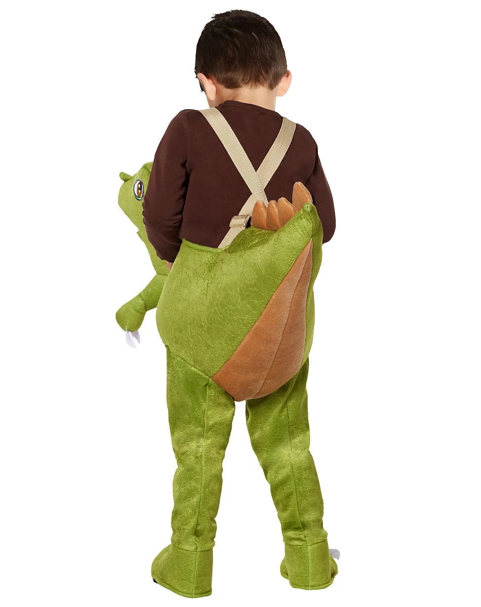 Spirit Halloween Toddler Dinosaur Piggyback Costume 2 Spirit Halloween Toddler Dinosaur Piggyback Costume - Image 2