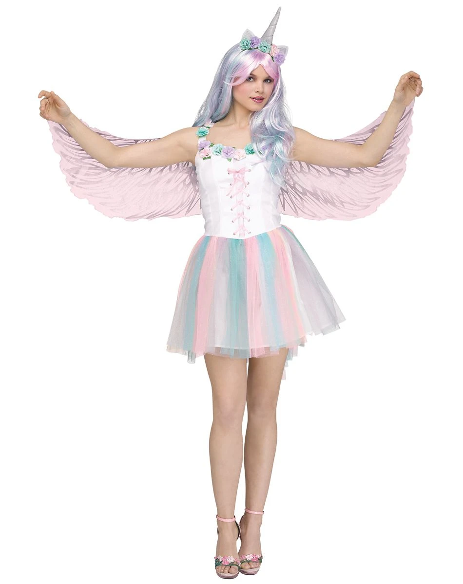 Spirit Halloween Adult Sparkling Unicorn Costume 2 Spirit Halloween Adult Sparkling Unicorn Costume - Image 2