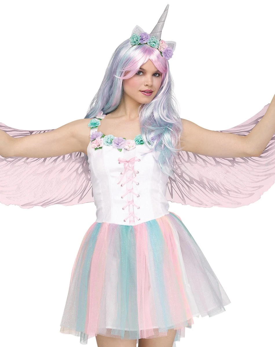 Spirit Halloween Adult Sparkling Unicorn Costume 3 Spirit Halloween Adult Sparkling Unicorn Costume - Image 3