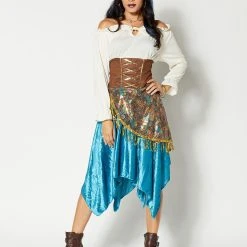 Spirit Halloween Adult Fortune Teller Costume -Cheap Trick Or Treat Hub Store 01399781 c