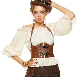 Spirit Halloween Steampunk Waist Cincher -Cheap Trick Or Treat Hub Store 01400126 a 1