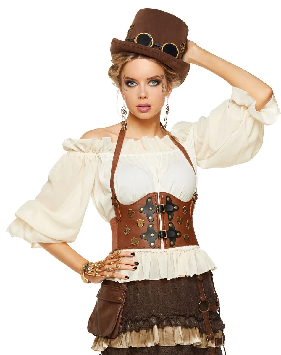 Spirit Halloween Steampunk Waist Cincher 1 Spirit Halloween Steampunk Waist Cincher