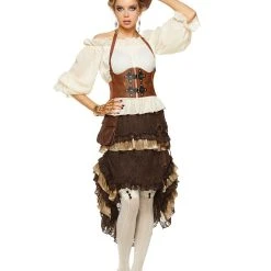 Spirit Halloween Steampunk Waist Cincher 7 Spirit Halloween Steampunk Waist Cincher -Cheap Trick Or Treat Hub Store 01400126 d