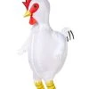 Spirit Halloween Adult Chicken Inflatable Costume