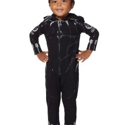 Spirit Halloween Toddler Black Panther Coveralls Costume - Marvel -Cheap Trick Or Treat Hub Store 01400902 d
