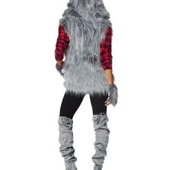 Spirit Halloween Adult Faux Fur Wolf Vest 7 Spirit Halloween Adult Faux Fur Wolf Vest -Cheap Trick Or Treat Hub Store 01401173 d