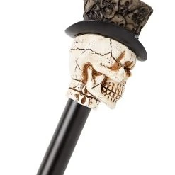 Spirit Halloween Top Hat Skeleton Staff -Cheap Trick Or Treat Hub Store 01403518 c