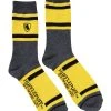 Spirit Halloween Hufflepuff Crew Socks - Harry Potter