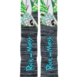 Spirit Halloween Rick and Morty Portal Crew Socks