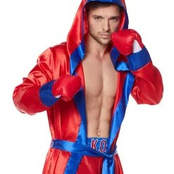 Spirit Halloween Adult Boxer Costume -Cheap Trick Or Treat Hub Store 01406164 c