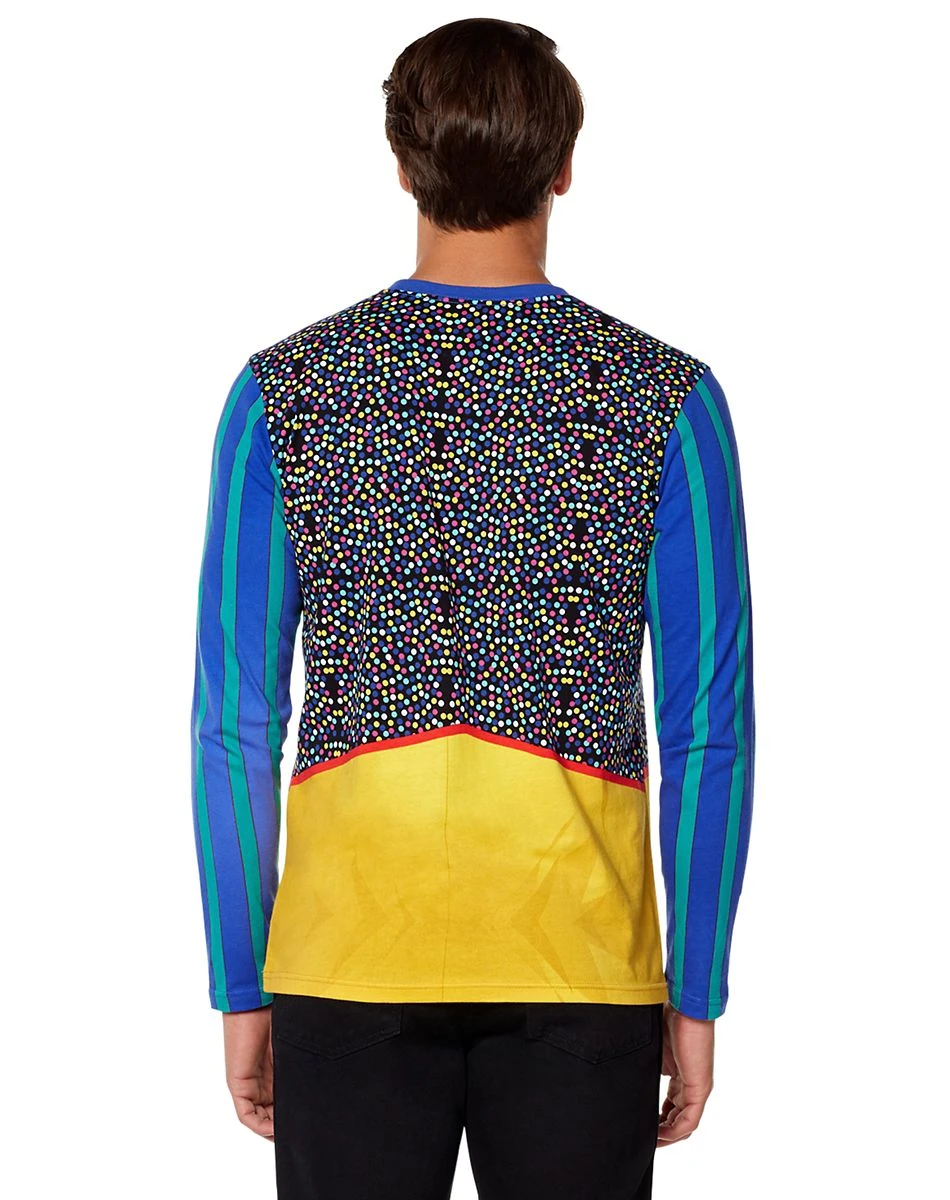 Spirit Halloween Classic Pennywise Long Sleeve T Shirt - It 2 Spirit Halloween Classic Pennywise Long Sleeve T Shirt - It - Image 2