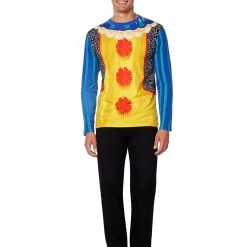 Spirit Halloween Classic Pennywise Long Sleeve T Shirt - It 5 Spirit Halloween Classic Pennywise Long Sleeve T Shirt - It -Cheap Trick Or Treat Hub Store 01407873 c