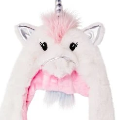 Spirit Halloween Kids Faux Fur Unicorn Hat -Cheap Trick Or Treat Hub Store 01408137 c