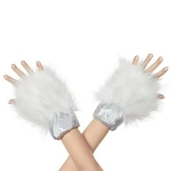 Spirit Halloween Kids Faux Fur Unicorn Cuffs