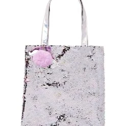Spirit Halloween Unicorn Reversible Sequin Tote Bag -Cheap Trick Or Treat Hub Store 01410992 c