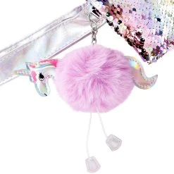 Spirit Halloween Unicorn Reversible Sequin Tote Bag -Cheap Trick Or Treat Hub Store 01410992 d