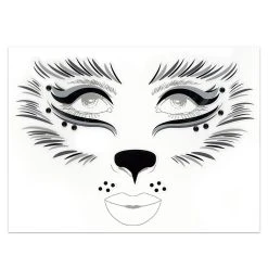 Spirit Halloween Wolf Face Decal