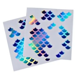 Spirit Halloween Mermaid Scale Body Decals