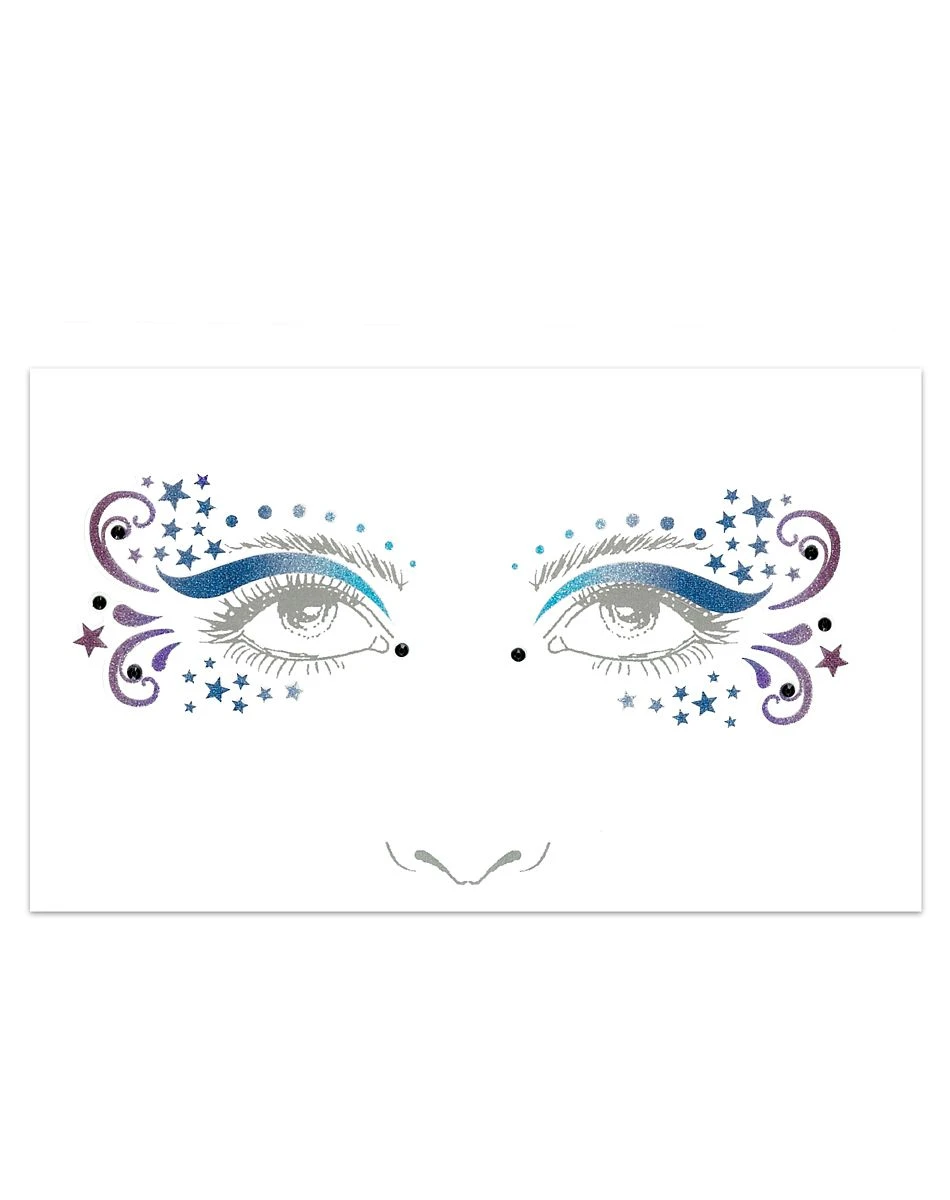 Spirit Halloween Dark Unicorn Face Decal 1 Spirit Halloween Dark Unicorn Face Decal