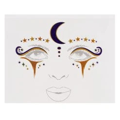 Spirit Halloween Fortune Teller Face Decal