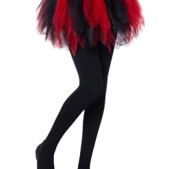 Spirit Halloween Kids Black and Red Tutu