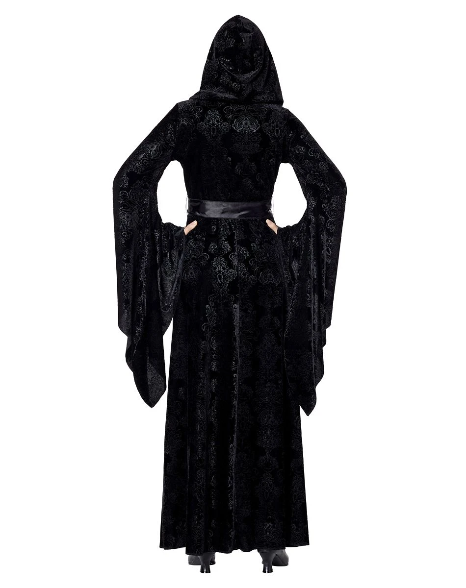 Spirit Halloween Velvet Hooded Robe 2 Spirit Halloween Velvet Hooded Robe - Image 2