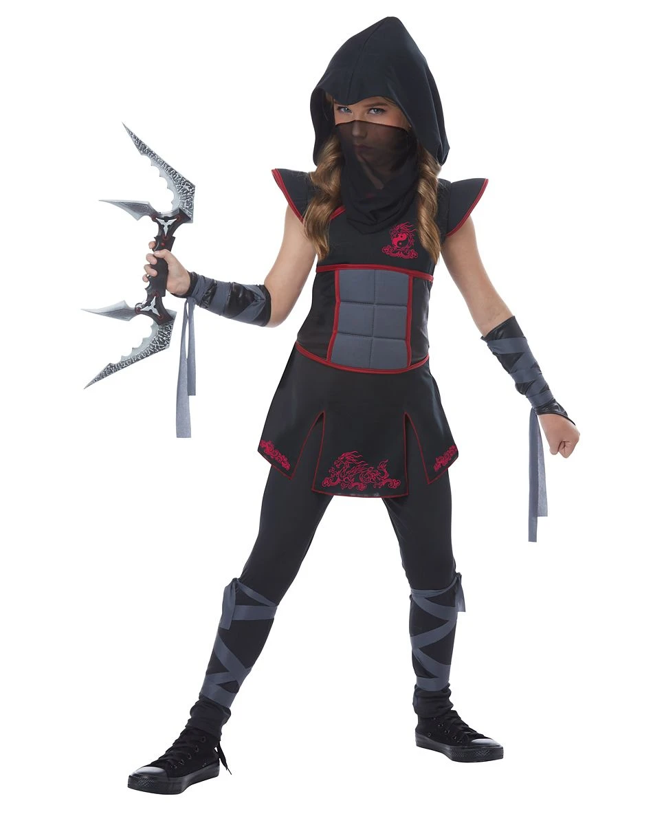 Spirit Halloween Kids Fearless Ninja Costume 1 Spirit Halloween Kids Fearless Ninja Costume
