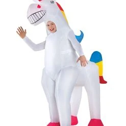 Spirit Halloween Kids Inflatable Unicorn Costume
