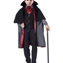 Spirit Halloween Kids Vampire Costume - The Signature Collection -Cheap Trick Or Treat Hub Store 01415033 a