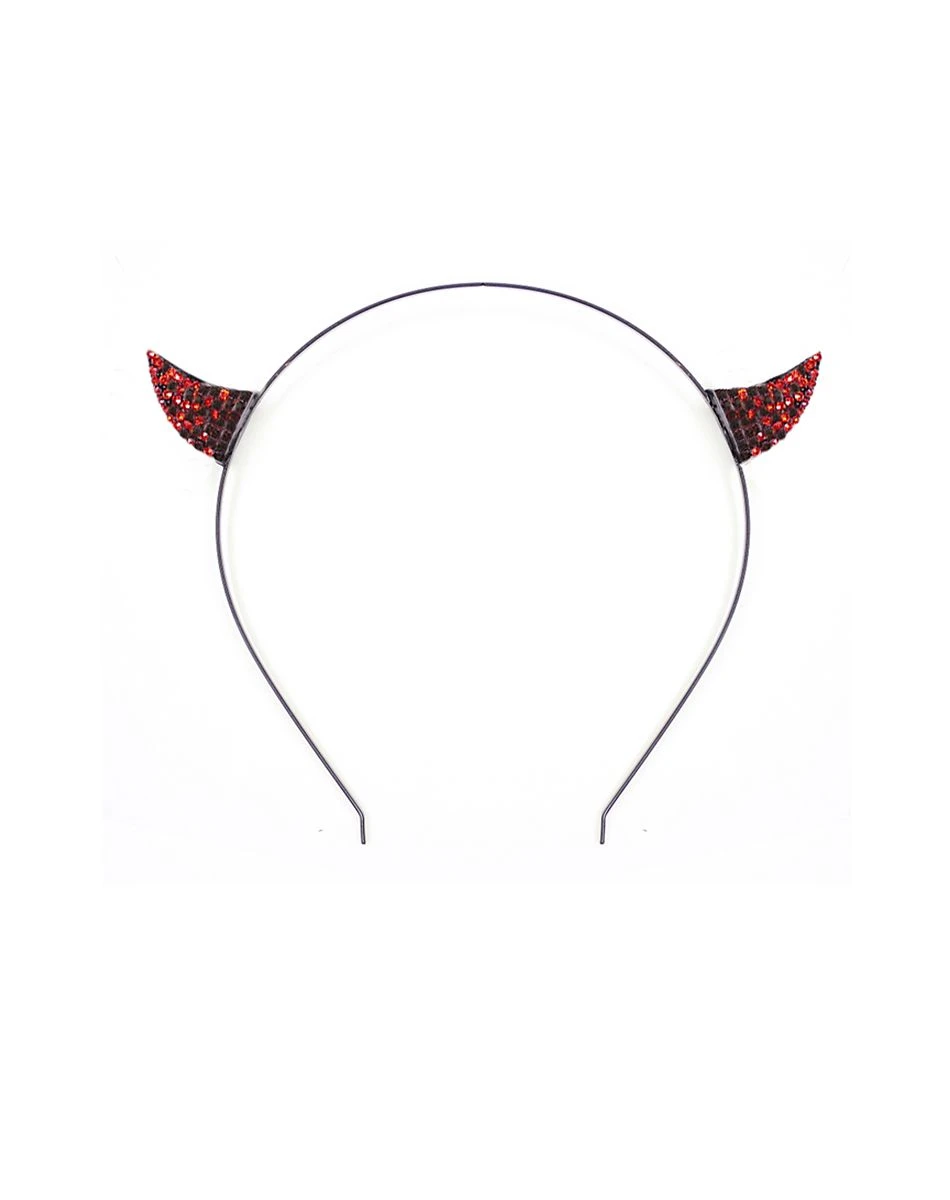 Spirit Halloween Devil Rhinestone Headband 1 Spirit Halloween Devil Rhinestone Headband