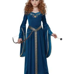 Spirit Halloween Kids Medieval Princess Costume 5 Spirit Halloween Kids Medieval Princess Costume -Cheap Trick Or Treat Hub Store 01415850 c