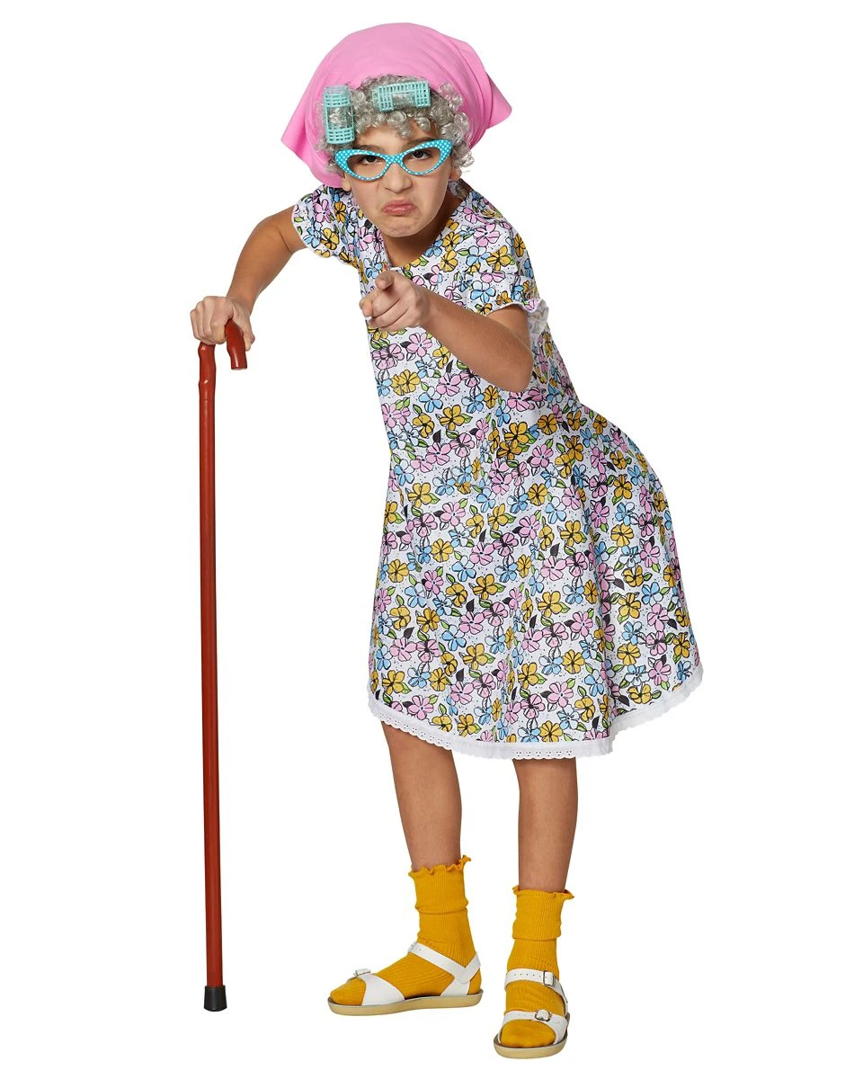 Spirit Halloween Kids Grandma Costume 1 Spirit Halloween Kids Grandma Costume