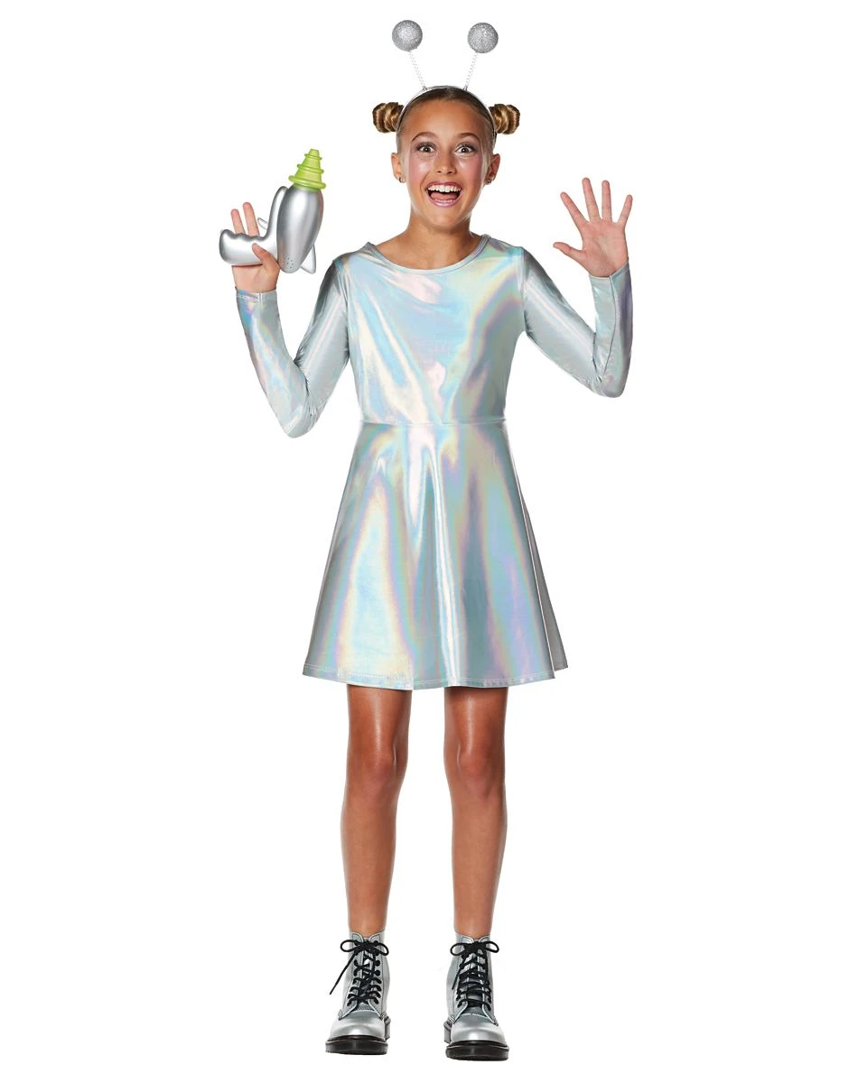 Spirit Halloween Tween Alien Dress 1 Spirit Halloween Tween Alien Dress