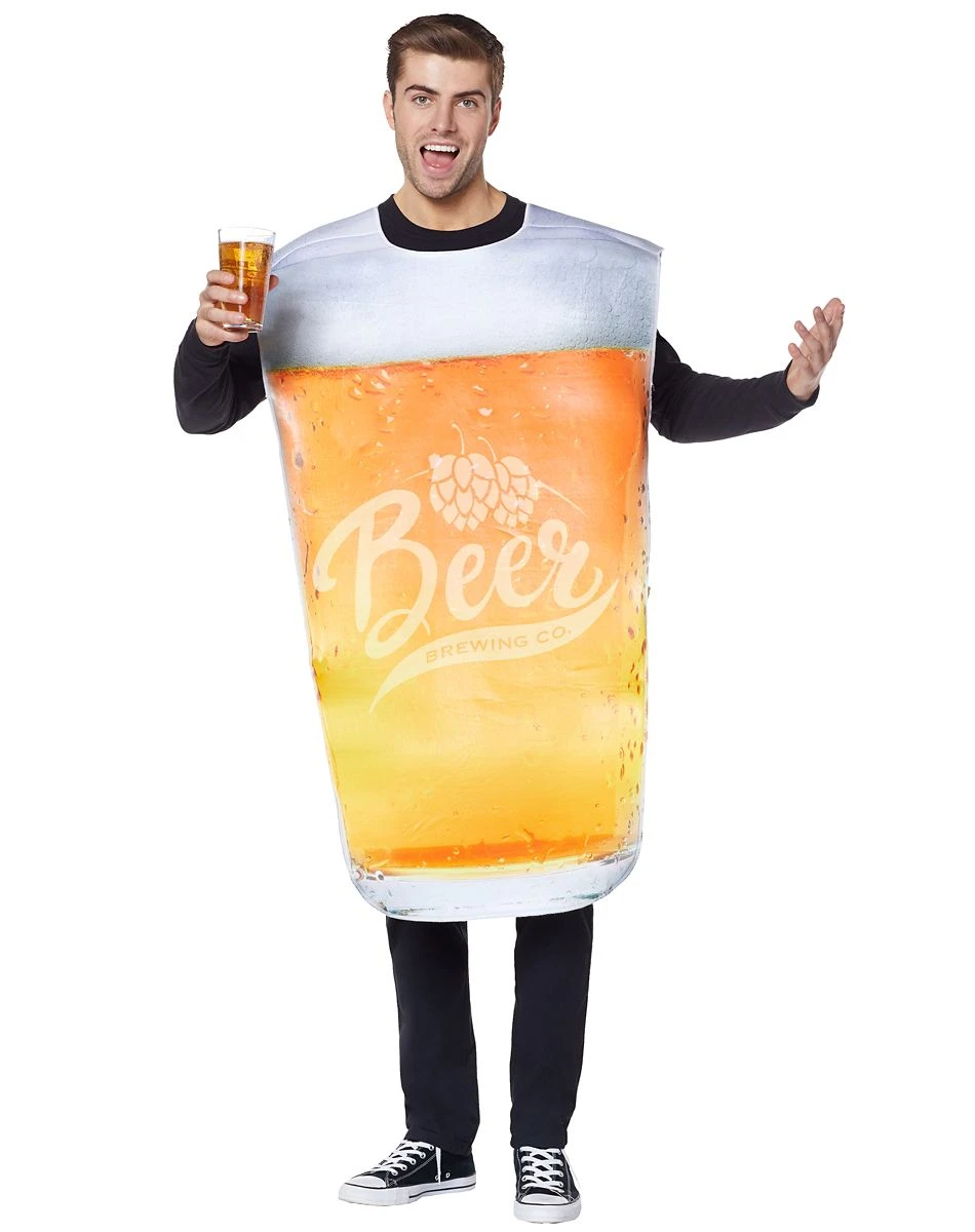 Spirit Halloween Oktoberfest Adult Pint Glass Beer Costume 1 Spirit Halloween Oktoberfest Adult Pint Glass Beer Costume