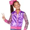 Spirit Halloween Kids JoJo Siwa Bomber Jacket