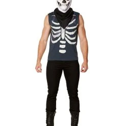 Spirit Halloween Skull Trooper Kit - Fortnite -Cheap Trick Or Treat Hub Store 01418722 c