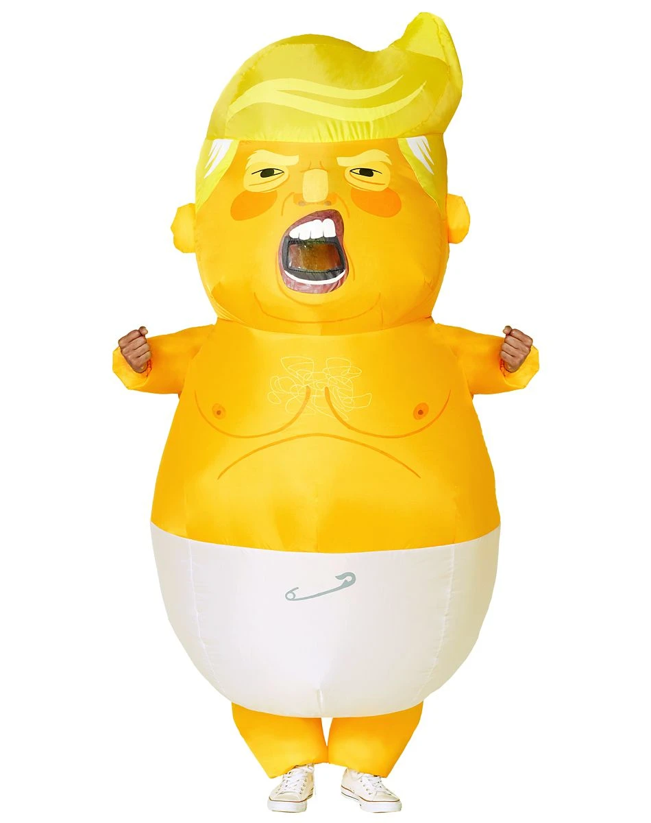 Spirit Halloween Adult Baby Prez Inflatable Costume 1 Spirit Halloween Adult Baby Prez Inflatable Costume