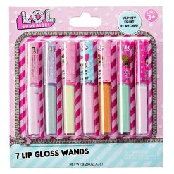 Spirit Halloween Lip Gloss 7 Pack - LOL Surprise Doll -Cheap Trick Or Treat Hub Store 01420280 c