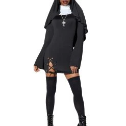 Spirit Halloween Adult Sinful Sister Costume -Cheap Trick Or Treat Hub Store 01422427 c