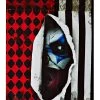 Spirit Halloween Scary Clown Pillow Case Treat Bag