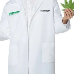 Spirit Halloween Adult Dr. Greenweed Costume -Cheap Trick Or Treat Hub Store 01424290 c