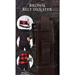 Spirit Halloween Brown Belt Holster 7 Spirit Halloween Brown Belt Holster -Cheap Trick Or Treat Hub Store 01424928 d
