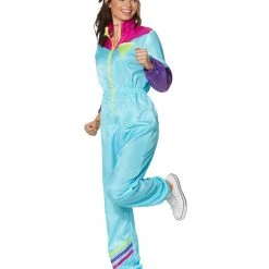 Spirit Halloween Adult '80s Workout Costume -Cheap Trick Or Treat Hub Store 01425214 c