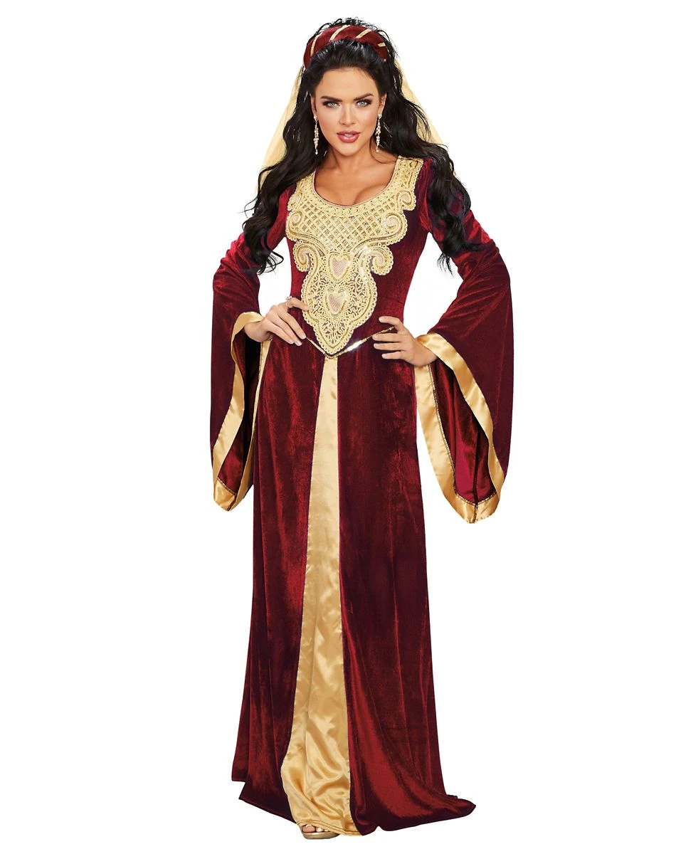 Spirit Halloween Adult Medieval Maiden Costume 1 Spirit Halloween Adult Medieval Maiden Costume