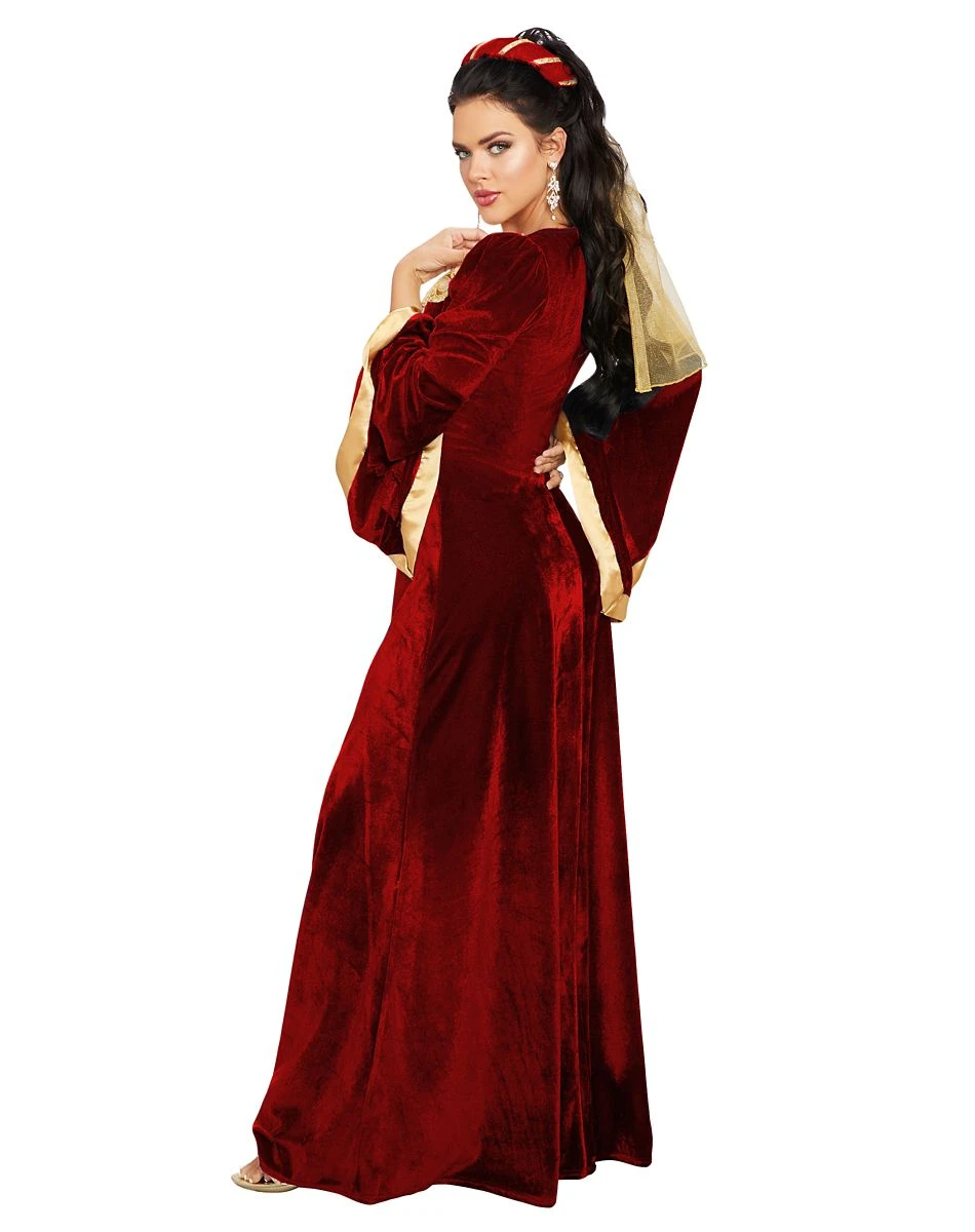 Spirit Halloween Adult Medieval Maiden Costume 2 Spirit Halloween Adult Medieval Maiden Costume - Image 2