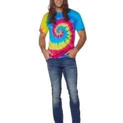 Spirit Halloween '60s Tie Dye T Shirt -Cheap Trick Or Treat Hub Store 01426923 c